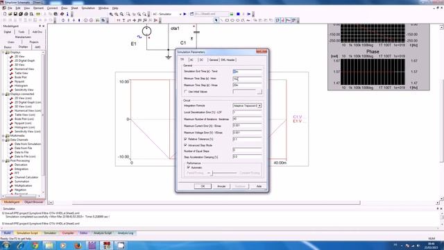Analysis mode Tr in ANSYS Simplorer (Stud 7) смотреть онлайн