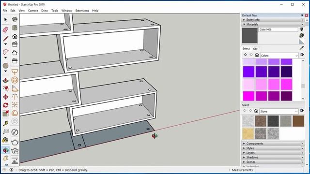 TUTORIAL SKETCHUP FURNITURE - RAK SERBAGUNA смотреть онлайн