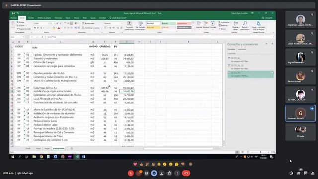 ESQUEMA DE ARCHICAD A EXCEL смотреть онлайн