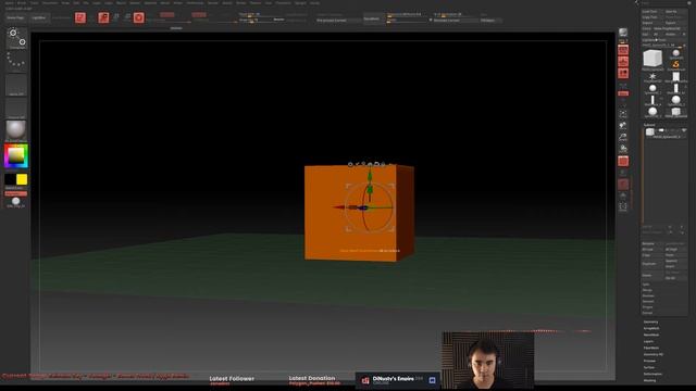 Quick Look at Zbrush Gizmo & Zmodeler [#11] смотреть онлайн