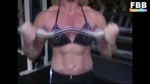 FBB Pro Body Building - Huge FBB Girl Workout