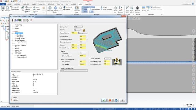 Tutorial MasterCam -2D High Speed Toolpath- Dynamic Mill смотреть онлайн