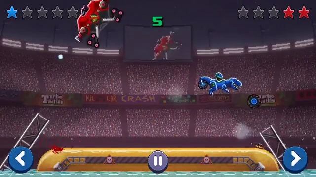 Drive Ahead! Replay: T. Rex vs. Krampus Tank. смотреть онлайн