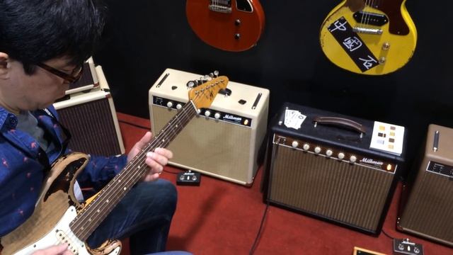 Gear Demo / Milkman Amp Pedal Steel Mini - NAMM show 2016 - Tomo Fujita смотреть онлайн