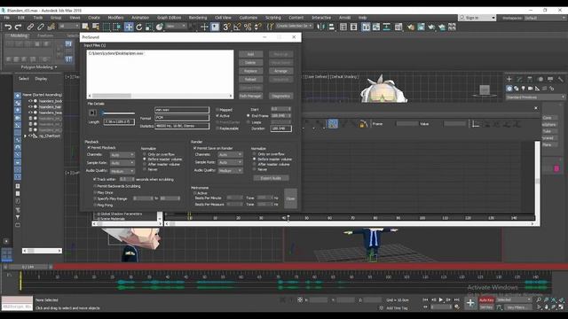 3DS MAX HOW TO IMPORT SOUND TUTORIAL смотреть онлайн