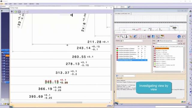 xCompare V5/V5 - Easy comparison of two CATIA V5 drawings смотреть онлайн
