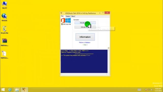 اداة تفعيل الويندوز والاوفيس KMSAuto Net 2016 1.5.4 смотреть онлайн