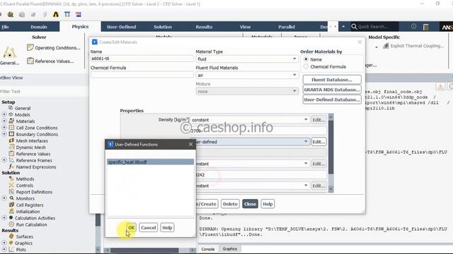 Friction Stir Welding using ANSYS Fluent - CAESHOP.INFO смотреть онлайн