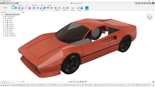 CAD vs Poly Modeling for Cars - Fusion vs Blender смотреть онлайн