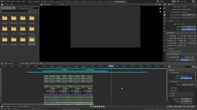 Blender VSE, How to Move Strips Between Saves - Merge Timelines Using Append смотреть онлайн