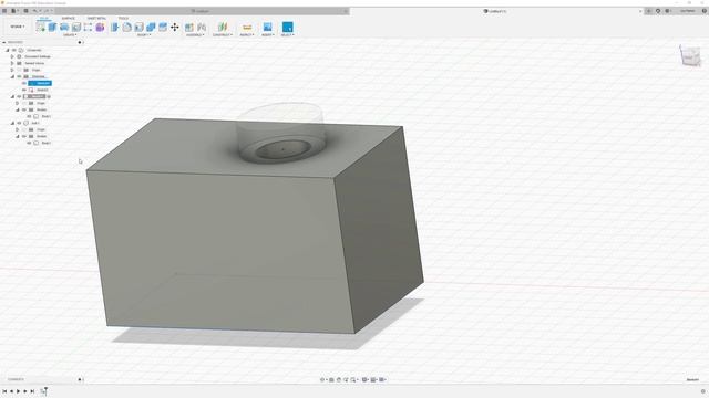 Fusion 360 - Bodies, Components and Assemblies смотреть онлайн