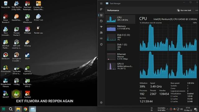 Setting GPU acceleration Filmora For Faster Rendering смотреть онлайн