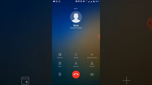 HUAWEI P SMART incoming call