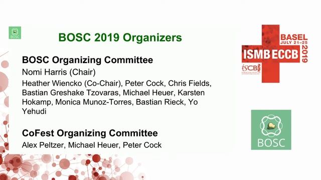 Closing Remarks - OBF: BOSC - ISMB ECCB 2019 смотреть онлайн