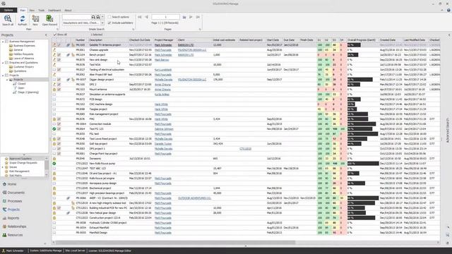 02 Project lists solidworks manage solfins смотреть онлайн