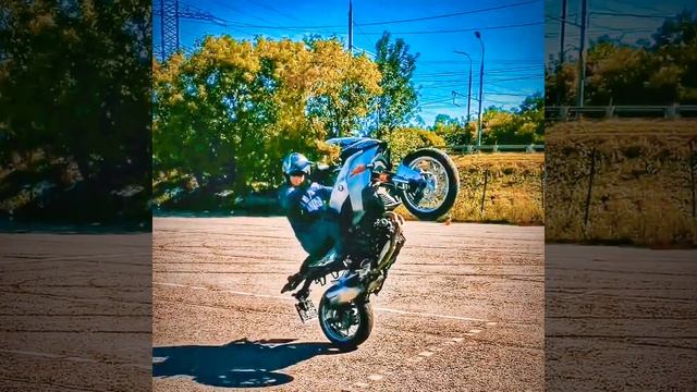 BMW F900XR Wheelie