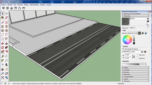 Curso Básico SketchUp 2016 Parte 2 - Tutorial para Principiantes - En Español смотреть онлайн