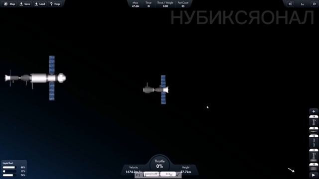 МИР часть 2: Союз Т-15 в SFS