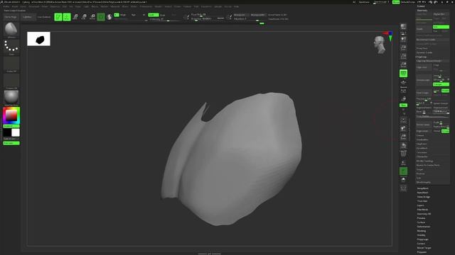 Zbrush Hardsurface Blockout Techniques смотреть онлайн