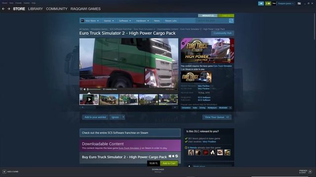 شرح شراء الخرائط والاضافات في محاكي الشاحنات 2|Euro Truck Simulator 2 смотреть онлайн