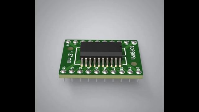 Printed circuit board 🎥 ✅in SOLIDWORKS смотреть онлайн