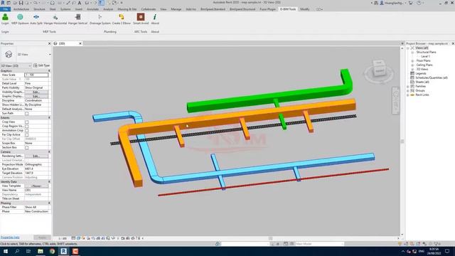 Revit Addin - MEP Up Down - DBIM Tools смотреть онлайн