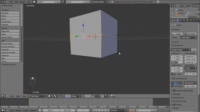 Blender 2.6 Tutorial 37 - BMesh & NGons (8 New Features) смотреть онлайн