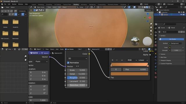 Creating Realistic Procedural Wood Texture in Blender in 5 minutes. смотреть онлайн