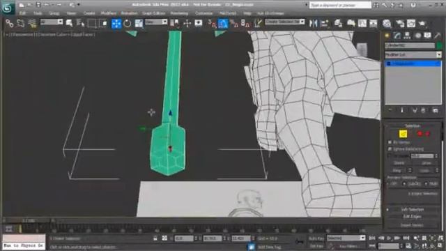 Modeling Low Polygon Game Characters in 3ds Max clip144 смотреть онлайн