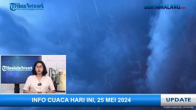 Prakiraan Cuaca di Jawa Timur pada Hari Sabtu, 25 Mei 2024 смотреть онлайн