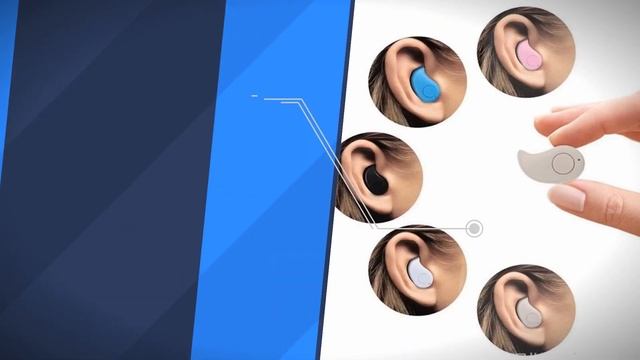 BLUETOOTH HEADSET MINI FASHION WIRELESS EARPIECE смотреть онлайн