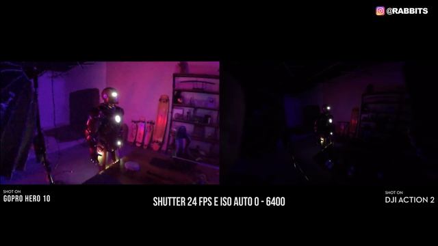 DJI ACTION 2 vs GOPRO HERO 10 смотреть онлайн