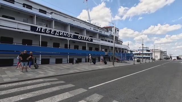 Круиз на теплоходе ЛЕБЕДИНОЕ ОЗЕРО. ч.1 Знакомство с теплоходом...... смотреть онлайн