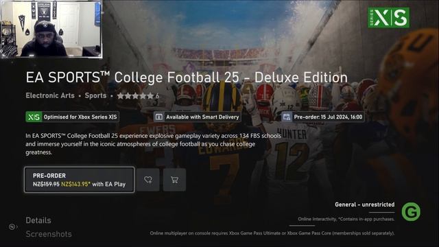 How to play College Football 25 EARLY! EA Access & New Zealand info explained... смотреть онлайн