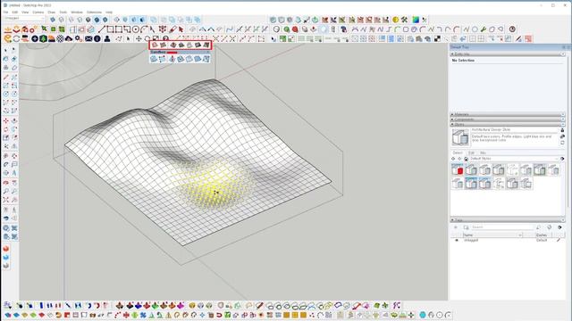 스케치업 기초 강좌 Sandbox 샌드박스 사용법 등고선 콘타 sketchup tutorial смотреть онлайн