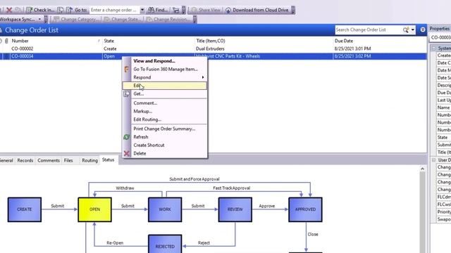 Change Management Workflow | Autodesk Fusion 360 Manage | Autodesk Vault | COOLORANGE | powerPLM смотреть онлайн