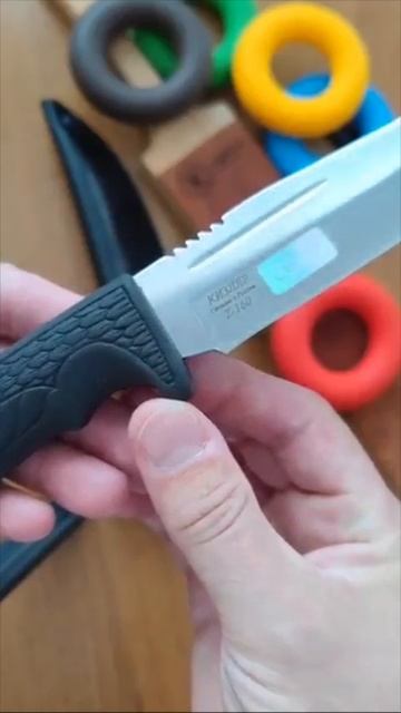 Нож Ш-4 Сталь Z160CDV12 смотреть онлайн