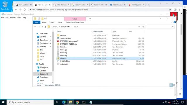How to crack Zip archives with John the Ripper смотреть онлайн
