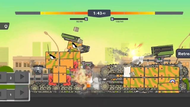Battle Of Tank Steel : - New Level Bonus Tank смотреть онлайн