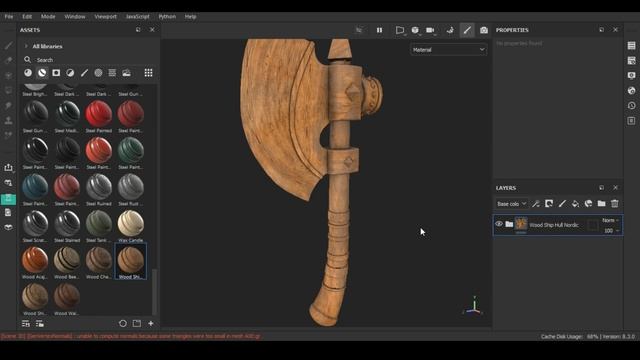 Beginner's Guide to Substance Painter: Smart Materials and Polygon Fill Tool Tutorial смотреть онлайн