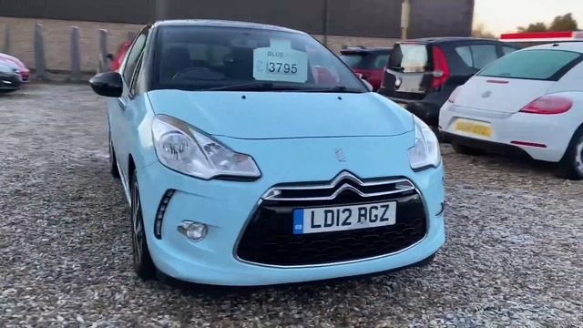 12 12 Citroen DS3 1.6 e-HDi Airdream DStyle Hatchback 3dr Diesel Manual Euro 5 (s/s) (90 ps) смотреть онлайн