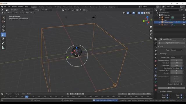 Water Simulation Part 1: Blender 2.83 смотреть онлайн