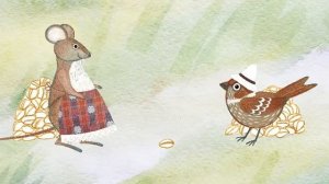 Шыр но ӟольгыри / Мышь и воробей / Удмуртская народная сказка