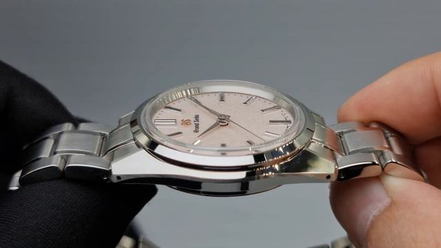 Grand Seiko Heritage Manual Winding 36.5mm Sakura 44GS 55th Anniversary Limited 1200 Pcs SBGW289