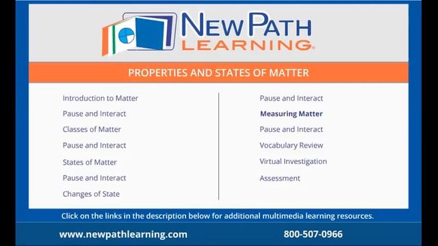 Properties and States of Matter - Measuring Matter смотреть онлайн
