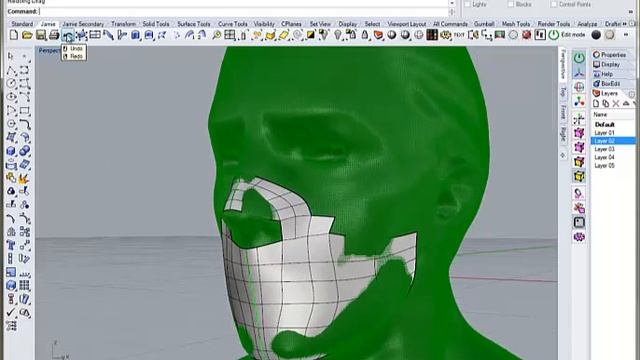 Quick and dirty facemask tspline retopo смотреть онлайн