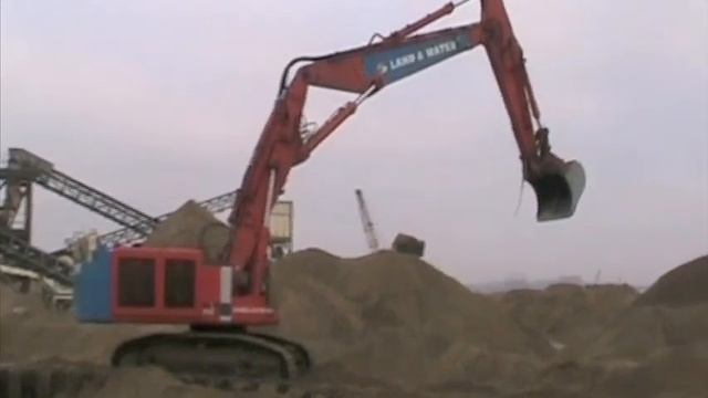 Long Reach Excavator Hitachi 850  Land & Water