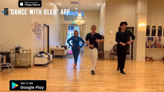 Cha Cha Secret Technique by Oleg Astakhov - to learn more download 📲"Dance With Oleg" APP смотреть онлайн