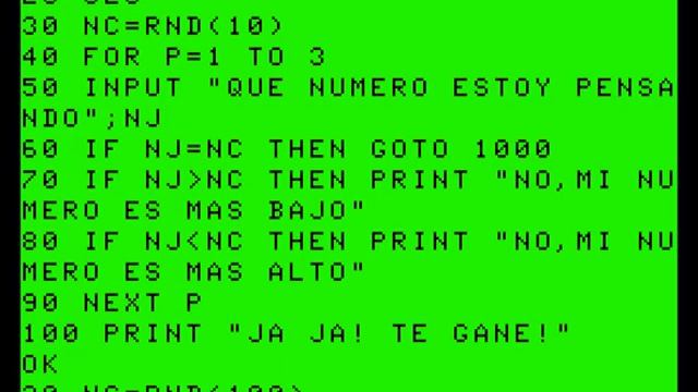 Curso de retro - programación BASIC, parte 2 смотреть онлайн