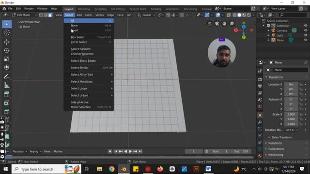 How To Use Checker Deselect On Blender | Checker Deselect | Blender Tutorial